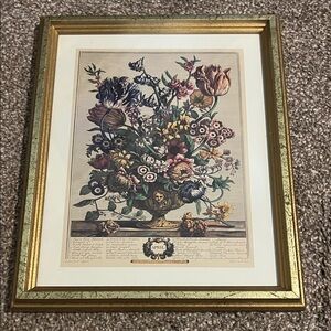 Robert Furber Framed Floral Art Print in April